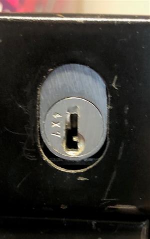 Chicago 4X7 File Cabinet Lock Key