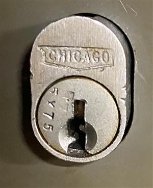 Chicago 5Y75 File Cabinet Lock Key