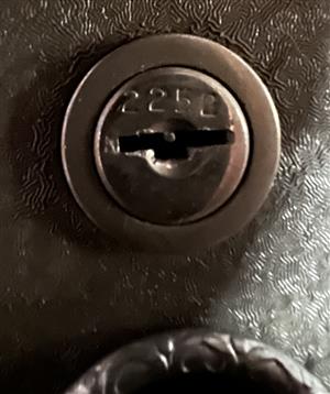 Chicago Diebold 2252 Cabinet Lock Key