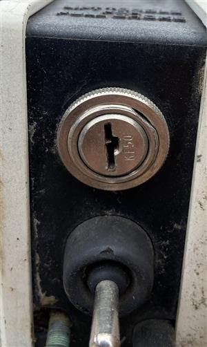 Chicago KF50 Switch Lock Key