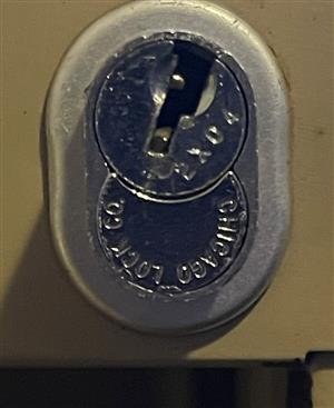 Chicago Lock Co 2X04 File Lock Key