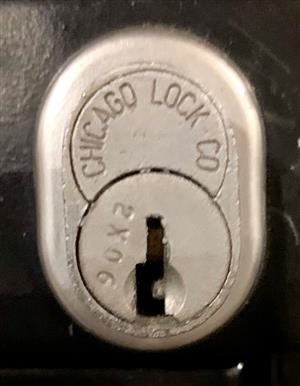 Chicago Lock Co 2X06 Lock Key