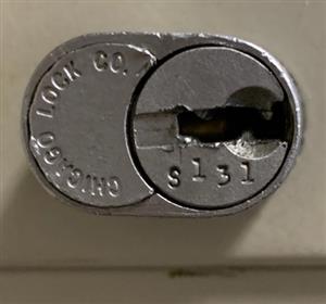 Chicago Lock Co S131 File Key Lock