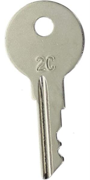 Mercury 2C Lock Key