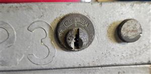 Columbia C7 File Cabinet Lock Key