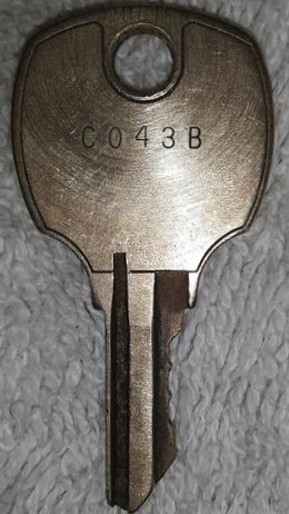 CompX C043B Fire Safe Key