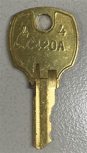 CompX National C420A Lock Key