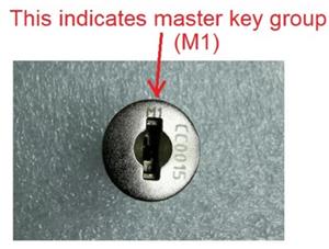 Cyber Lock CC0015 Master Keyed to M1