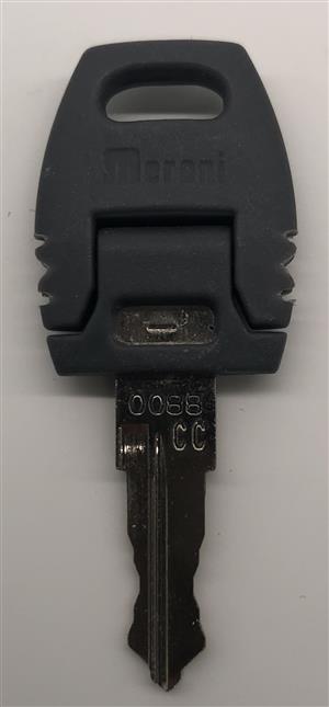 Meroni CC0088 Cabinet Lock Key