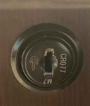 Cyber Lock CR077 Cabinet Lock Key