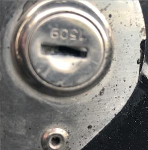 Delta 1509 Truck Toolbox Lock Key