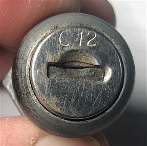 Delta C12 Truck Toolbox Lock Key