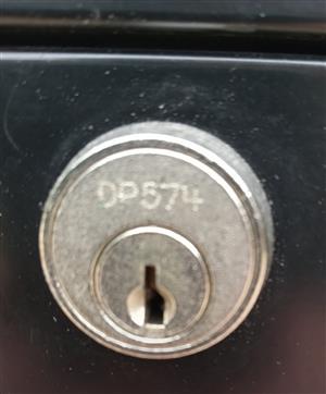 Diebold DP574 File Cabinet Lock Key