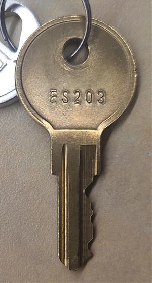 ESP ES203 File Cabinet Lock Key