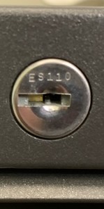 ESP ES110 File Cabinet Lock Key