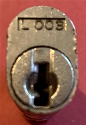 ESP HON L003 File Cabinet Lock Key