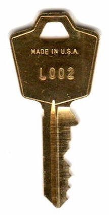 ESP Hudson HON L002 File Cabinet Lock Key