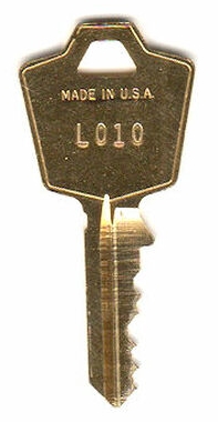 ESP Hudson HON L010 File Cabinet Lock Key