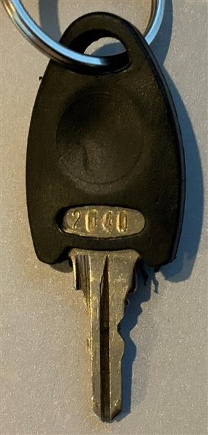 Euro Locks 2040 Lock Key