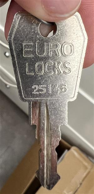 Euro Locks 25146 Lock Key