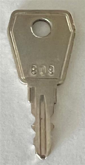 Euro Locks 809 Lock Key