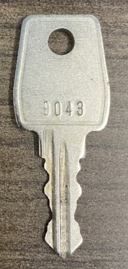 Euro Lock / EMKA 9043 Lock Key