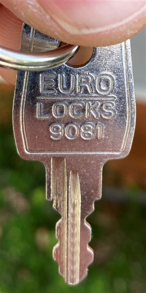 Euro Locks 9081 Key