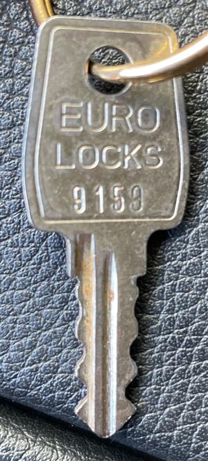 Euro Locks 9159 Lock Key