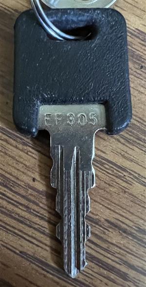 Fastec EF305 RV Lock Key