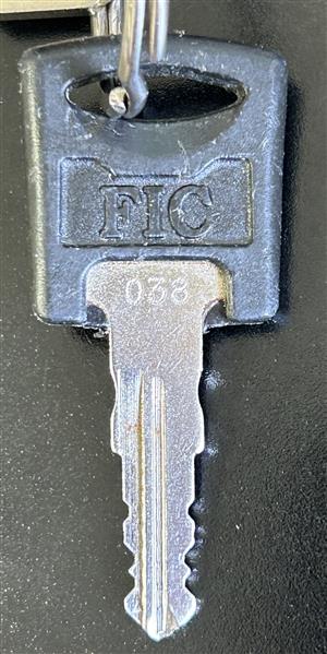 FIC Leo Travel Trailer 038 Lock Key