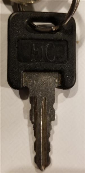 FIC EF307 RV Storage Lock Key