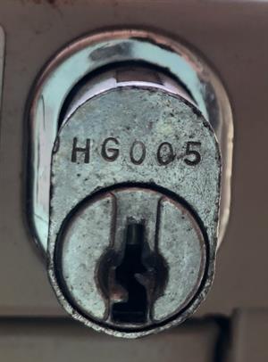 Fire King HG005 HON Mosler Hudson Lock