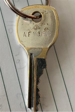 Florence AF100 - AF1999 Example Key