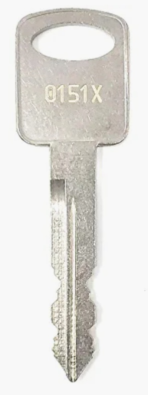 Ford 0151X Fleet Vehicle Lock Key