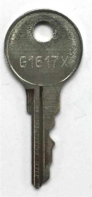 GAL G1617P Elevator Key / 1617 / 1617X