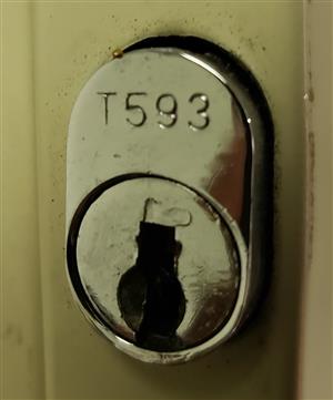 General Fireproofing T593 File Cabinet Key