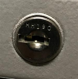 Harper Kimball Office HH190 File Cabinet Lock Key