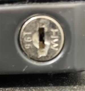 Haworth HW196 File Lock Key