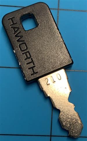 Haworth HW210 Key