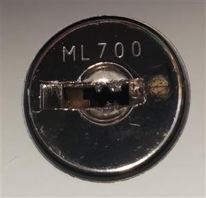 Haworth ML700 File Lock Key