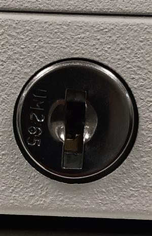 Herman Miller UM265 Cabinet Lock Key