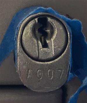 Holga File Cabinet Lock Key A007