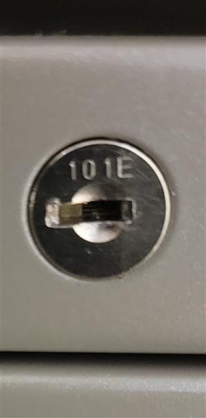 HON 101E File Cabinet Lock Key