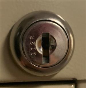 HON 112R File Cabinet Lock