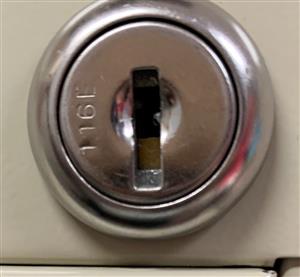 HON 116E File Cabinet Lock Key