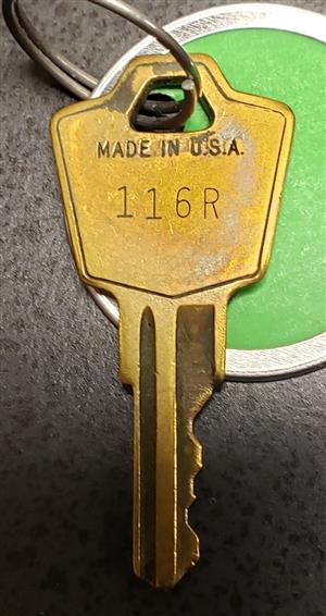 HON 116R File Cabinet Key