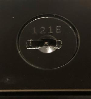 HON 121E File Cabinet Key Lock