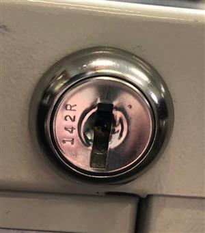 HON 142R File Cabinet Lock Key