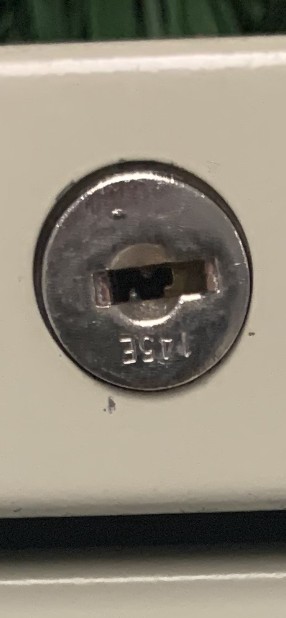 HON 145E Filing Cabinet Lock Key