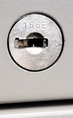 HON 166E File Cabinet Lock Key